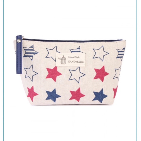💙Cute Multi-Color Stars Cosmetic Bag💙 - Picture 4 of 10